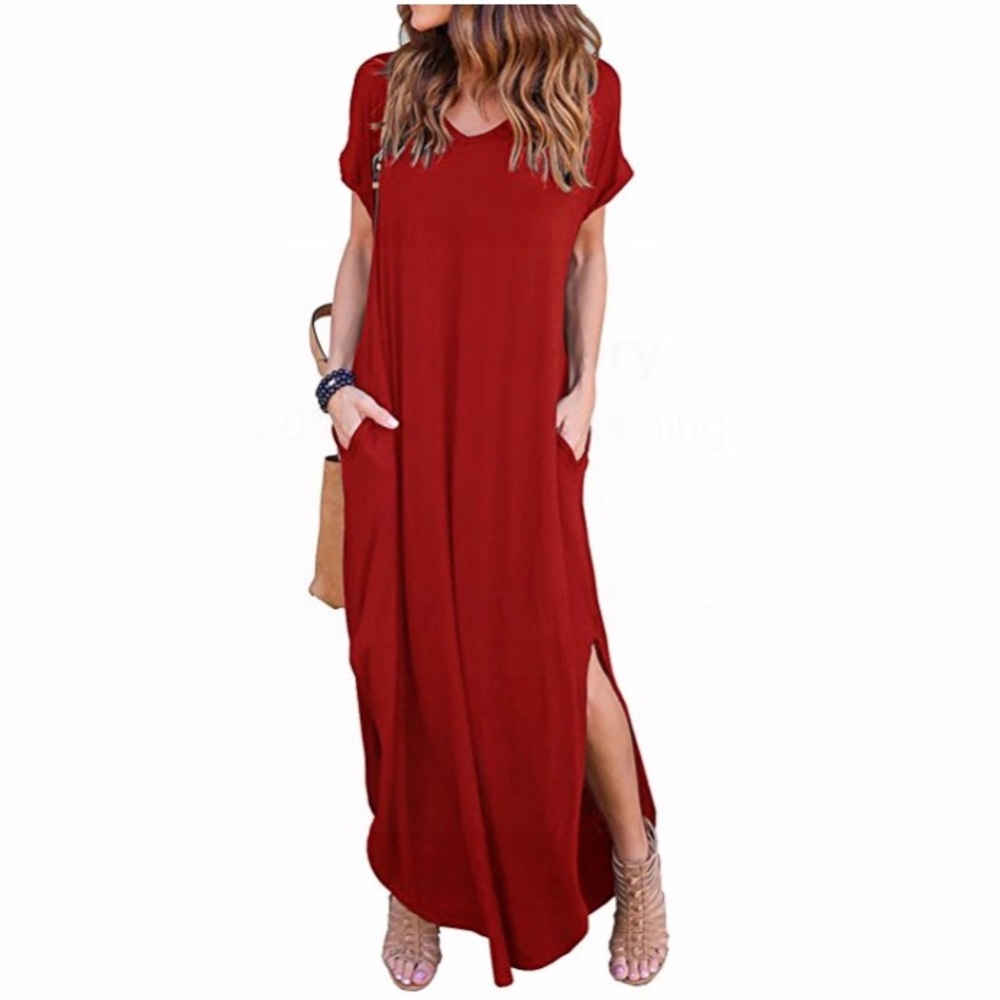 ❤️Red Loose Fit Maxi❤️